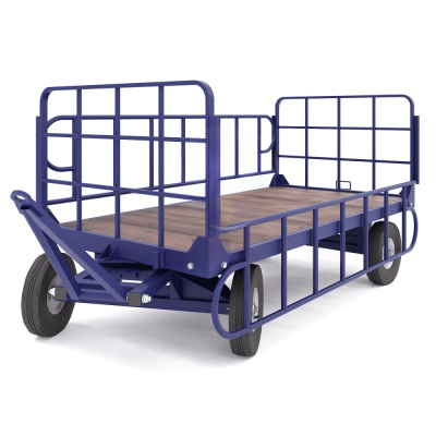 Большегрузная тележка БГ 1 1250х2500 (г/п 1500 кг). Изображение №6