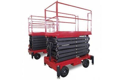 Ножничный подъемник QX-040-160 OXLIFT 400 кг 16 м. Изображение №1