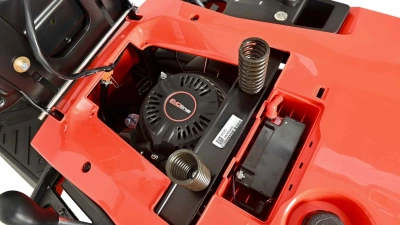 Садовый мини-райдер EVOline TRG 66 CV (7,2 л.с., ширина кошения 66 см, травосборник 150 л, гидростатическая трансмиссия). Изображение №7