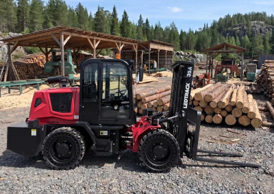 Полноприводный внедорожный вилочный погрузчик LEOTRACK 35A. Изображение №12