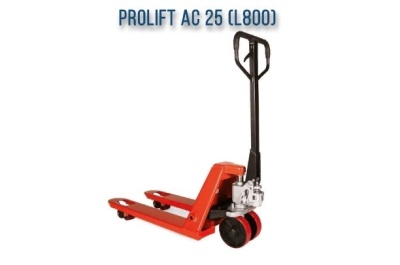 Гидравлическая тележка с укороченными вилами 800 мм PROLIFT AC 25 (L800). Изображение №1