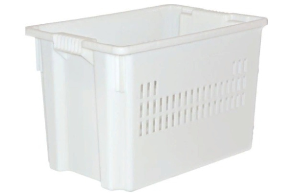 Фото ящик futura 600х400х400 сплошное дно белый морозостойкий на сайте www.kiit.ru в интернет-каталоге КИИТ ☎ +7(800) 707-07-45