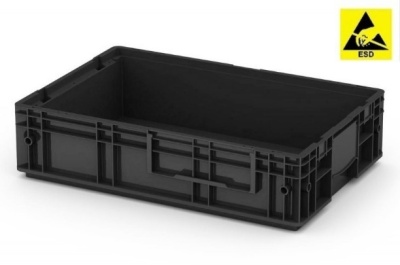 Антистатический пластиковый ящик RL-KLT 6147 (12.504F.65) э/п. Изображение №1
