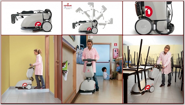 Фото поломоечная машина comac vispa 35e на сайте www.kiit.ru в интернет-каталоге КИИТ ☎ +7(800) 707-07-45 Изображение №2