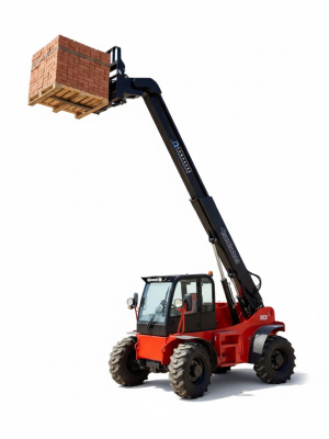 Телескопический погрузчик QUADTRAC TH630 (3000 кг, высота подъема 6 м, двигатель YANMAR 87 л.с.). Изображение №8