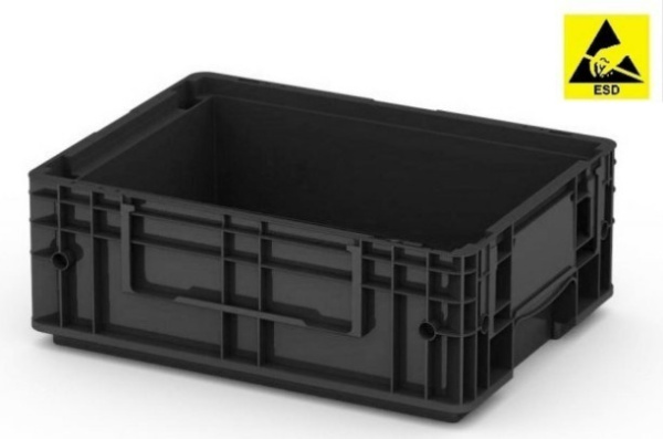 Фото антистатический пластиковый ящик rl-klt 4147 (12.502f.65) э/п на сайте www.kiit.ru в интернет-каталоге КИИТ ☎ +7(800) 707-07-45