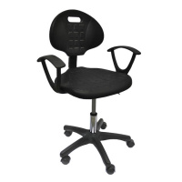 Фото рабочий полиуретановый стул gresson пс-1 на сайте www.kiit.ru в интернет-каталоге КИИТ ☎ +7(800) 707-07-45 Изображение №5