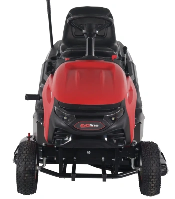 Газонокосилка с сиденьем (трактор) EVOline TRG 96 CH (960 мм, 15 л.с., травосборник 220 л, гидростатика). Изображение №6