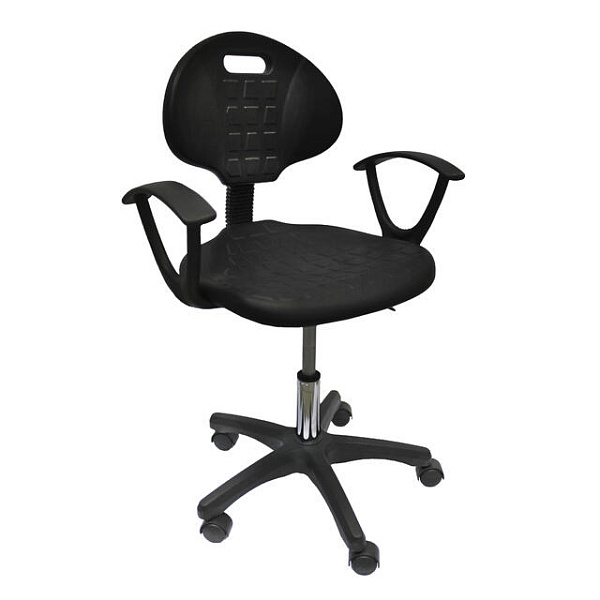 Фото рабочий полиуретановый стул gresson пс-1 на сайте www.kiit.ru в интернет-каталоге КИИТ ☎ +7(800) 707-07-45 Изображение №5