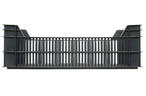 Фото ящик п/э фруктовый 600х400х200 черный на сайте www.kiit.ru в интернет-каталоге КИИТ ☎ +7(800) 707-07-45