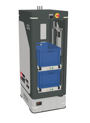 Автономный мобильный робот ДиКом DMR 300 Carrier B. Изображение №1