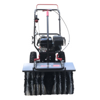 Машина оборудована бензиновым двигателем Zongshen 168 FA, адаптированным для работы в холодное время года