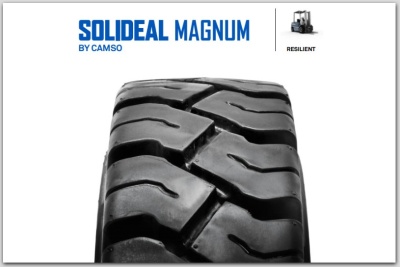 Шина цельнолитая 6.50-10/5.00 SOLIDEAL RES 550 Magnum. Изображение №1