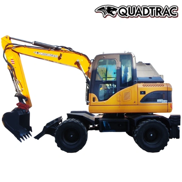 Колёсный экскаватор QUADTRAC E130WH | 12,5 т, 125 л.с., ковш 0,6 м³, гидравлика REXROTH (Германия) - КИИТ