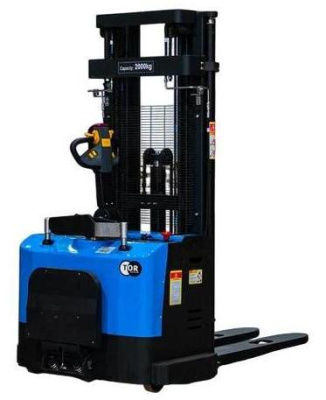 Штабелер самоходный 2,0 т 5,5 м TOR ES20T4 24/210 В/Ач ЭУР, Curtis, H-мачта (с платформой). Изображение №2