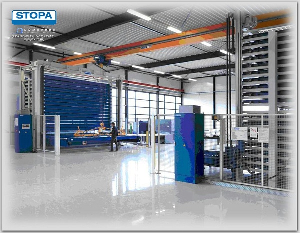 Фото автоматизированный склад листового металла stopa tower mono на сайте www.kiit.ru в интернет-каталоге КИИТ ☎ +7(800) 707-07-45 Изображение №9