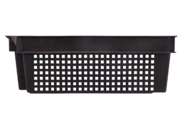 Фото ящик п/э 600х400х200 черный на сайте www.kiit.ru в интернет-каталоге КИИТ ☎ +7(800) 707-07-45