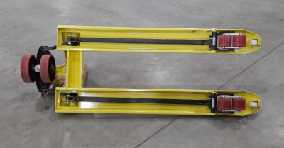 Тележка гидравлическая 2500 кг 1150 мм полиуретановые колеса TOR AC (серия J). Изображение №5