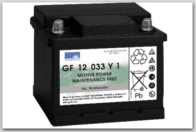 Тяговый аккумулятор Sonnenschein GF 12 033 Y G2. Изображение №1