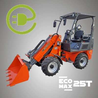 Электрический мини-погрузчик QUADTRAC EcoMax25T (900 кг, высота подъема 3200 мм, Li-Ion АКБ). Изображение №10