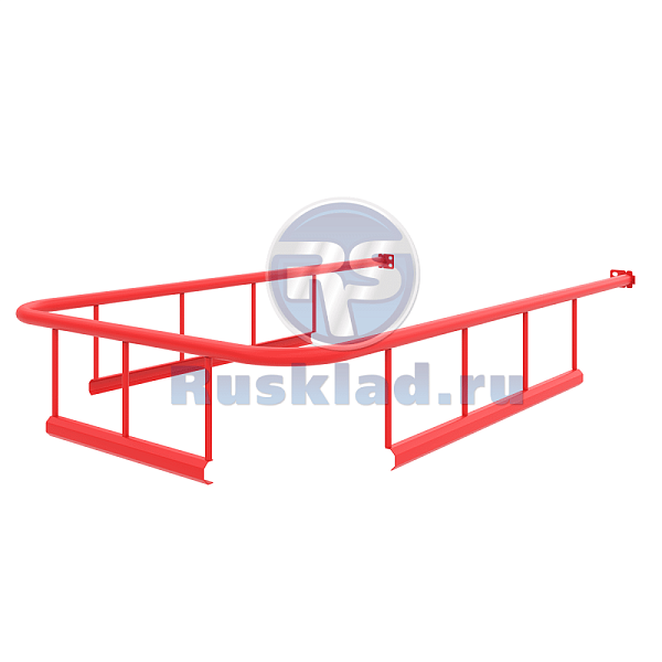 Фото тележка платформенная с бортиком 170 мм тпб 1 500х800 на сайте www.kiit.ru в интернет-каталоге КИИТ ☎ +7(800) 707-07-45 Изображение №3