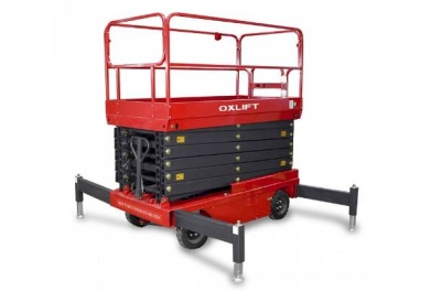 Ножничный подъемник QZ-030-090 OXLIFT 300 кг 9 м. Изображение №1