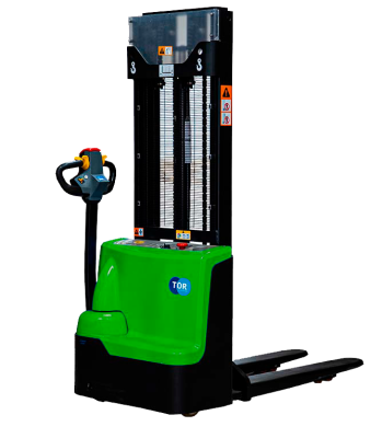 Штабелер самоходный 1,5 т 3,0 м TOR WS15H-3000SC PRO Li-ion 24/100 В/Ач контроль скорости подъема. Изображение №1