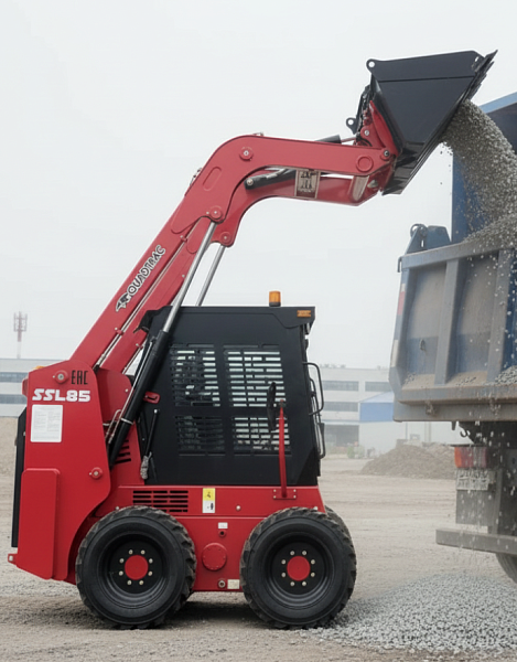 Фото мини погрузчик с бортовым поворотом quadtrac ssl85 на сайте www.kiit.ru в интернет-каталоге КИИТ ☎ +7(800) 707-07-45 Изображение №32