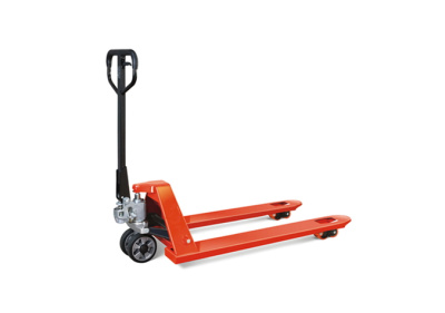 Тележка гидравлическая 2000 кг 1150 мм резиновые колеса TOR JC. Изображение №1