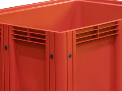 Контейнер Big Box D-Box 1210 S (760) 1200x1000x760 мм сплошной на ножках красный. Изображение №2