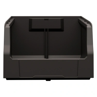Ящик Iplast 12.403.1 350х225х150 мм, черный. Изображение №4