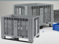 Фото перфорированный контейнер на полозьях ibox 1200х800х800 мм на сайте www.kiit.ru в интернет-каталоге КИИТ ☎ +7(800) 707-07-45 Изображение №3