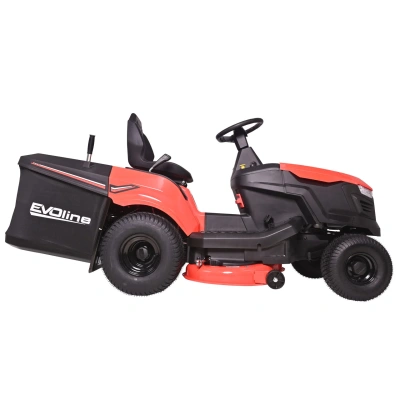 Газонокосилка с сиденьем (трактор) EVOline TRG 98 CH (96 см, 13 л.с., гидростатическая трансмиссия Loncin, травосборник 245 л). Изображение №10