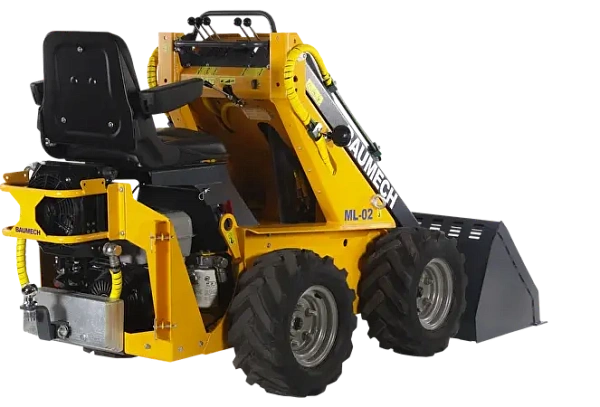 Фото мини-погрузчик baumech ml-02 pro + ковш универсальный 110 см (двигатель zongshen gb750 v-twin, 30 л.с., 4wd, 450 кг) на сайте www.kiit.ru в интернет-каталоге КИИТ ☎ +7(800) 707-07-45 Изображение №9