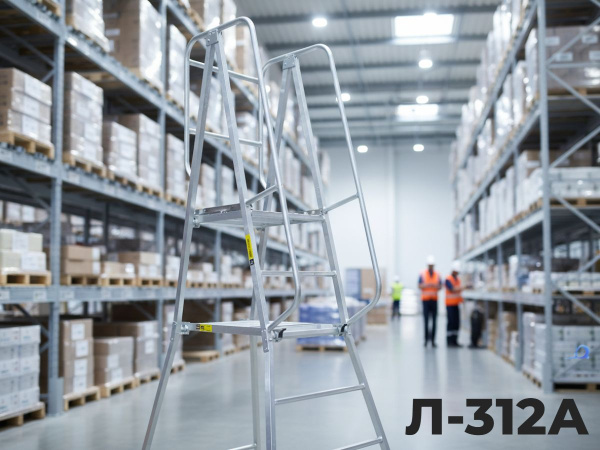 Передвижная алюминиевая вышка-стремянка: универсальное решение Л-312А 