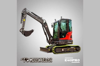 Мини экскаватор QUADTRAC E40 PRO. Изображение №1