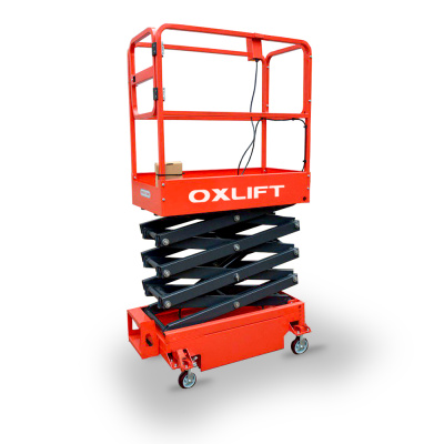 Ножничный подъемник QX-030-030 OXLIFT 300 кг 3 м. Изображение №1