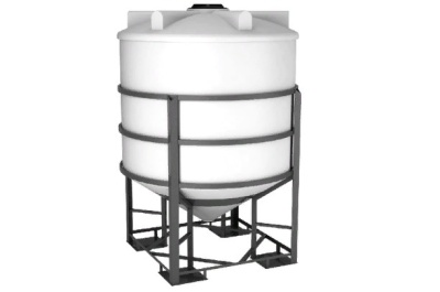 Конусная емкость ФМ 5000 литров с обрешеткой. Изображение №1