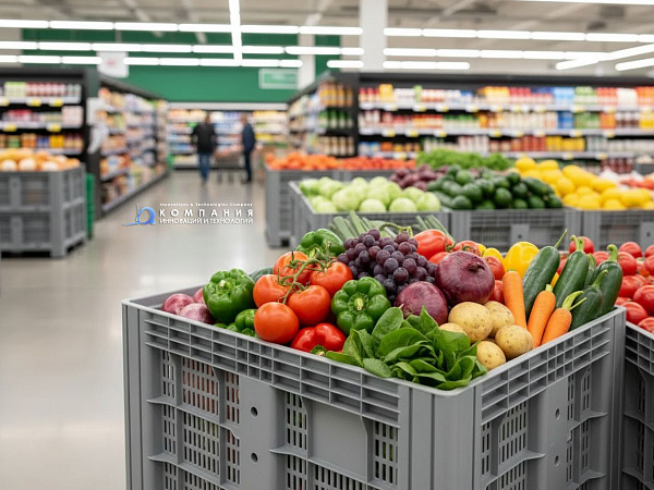 Фото перфорированный контейнер на полозьях ibox 1200х800х800 мм на сайте www.kiit.ru в интернет-каталоге КИИТ ☎ +7(800) 707-07-45 Изображение №2