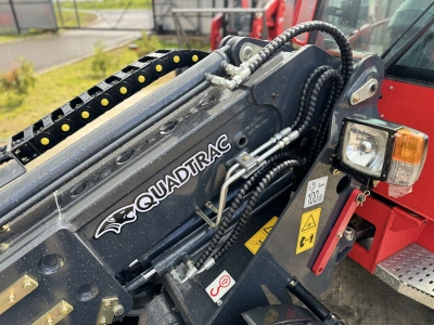 Мини погрузчик с телескопической стрелой QUADTRAC WL40T EVO (1000 кг, высота подъема 3400 мм, шарнирно-сочлененная рама). Изображение №6