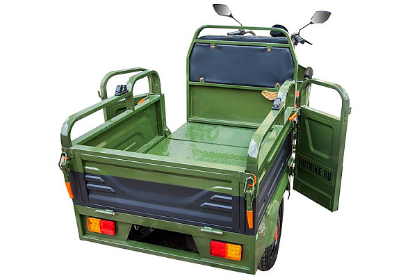 Фото грузовой трицикл rutrike вояж-п 1200 трансформер 60v800w на сайте www.kiit.ru в интернет-каталоге КИИТ ☎ +7(800) 707-07-45 Изображение №4
