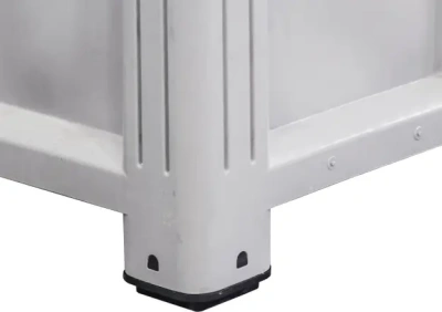 Контейнер Big Box D-Box 1210 S (760) 1200x1000x760 мм сплошной на ножках серый. Изображение №2