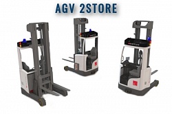 Автоматические ричтраки AGV 2Store