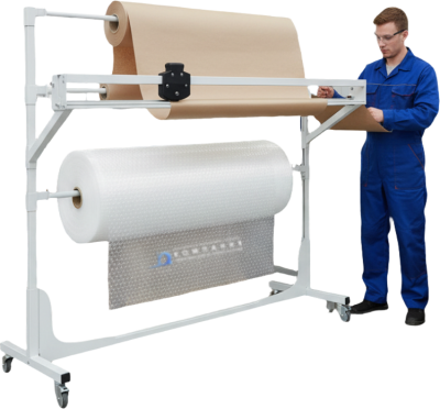 Стойка для рулонов с резаком GRESSON СРР-1800 (1800 мм, рабочая ширина реза 1635 мм, на колесах). Изображение №6