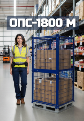 Сетчатое ограждение ОПС 1800 М 800х1200. Изображение №1