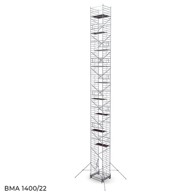 Алюминиевая модульная вышка Megal ВМА 1400/22. Изображение №1