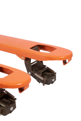 Тележка гидравлическая четырехходовая XILIN BFT г/п 2500 кг 1150 мм полиуретановые колеса. Изображение №2