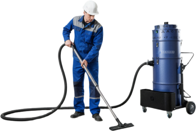 Мощный промышленный пылесос 3,6 кВт, 40 л, поток 552 м³/ч Дастпром ПП-220/40.4-3,6 . Изображение №4