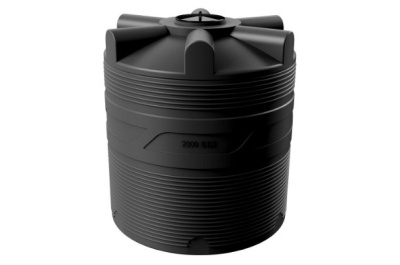 Емкость V 2000 литров черная. Изображение №1