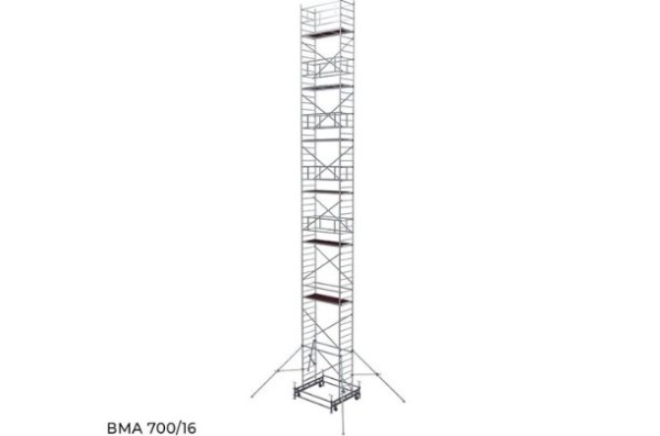 Фото алюминиевая вышка megal вма 700/16 на сайте www.kiit.ru в интернет-каталоге КИИТ ☎ +7(800) 707-07-45
